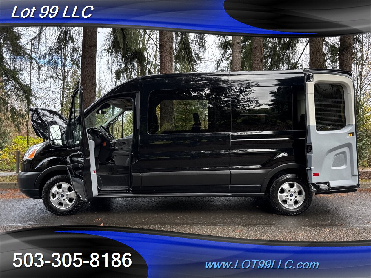 2019 Ford Transit 350 XLT 135k MID Roof 15 Passenger Van   - Photo 37 - Milwaukie, OR 97267