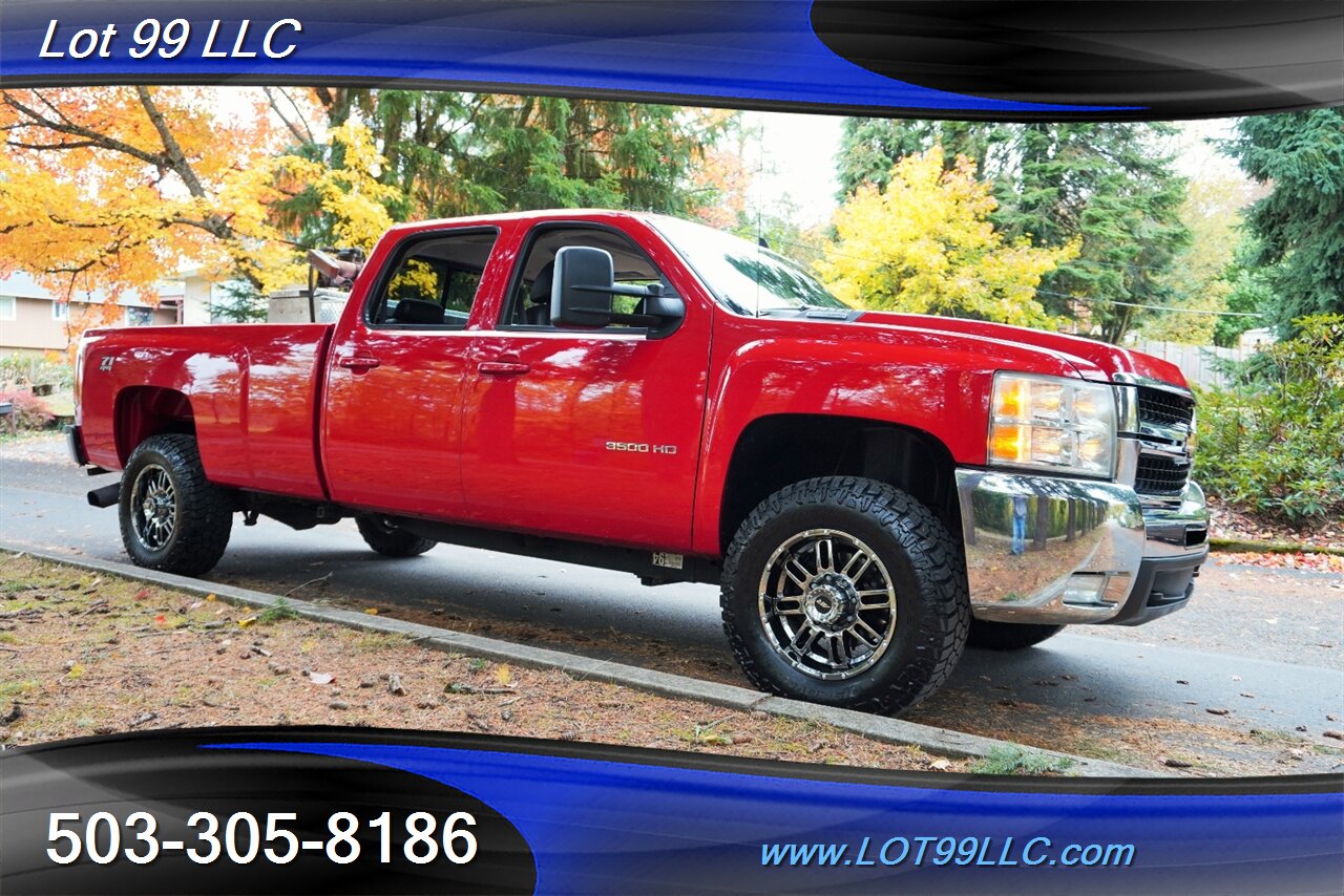 2008 Chevrolet Silverado 3500 LTZ 4X4 6.6L Duramax Leather Moon LONG BED 1 OWNER   - Photo 7 - Milwaukie, OR 97267