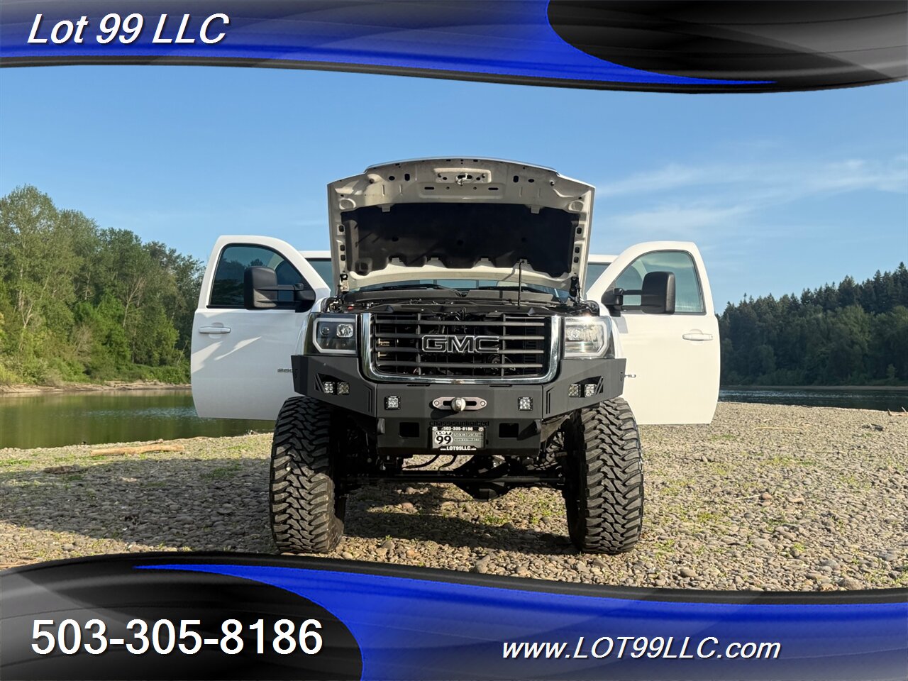 2009 GMC Sierra 2500HD SLT 141k LIFTED New 40 " Tires Duramax 6.6L Diesel  4x4 - Photo 27 - Milwaukie, OR 97267