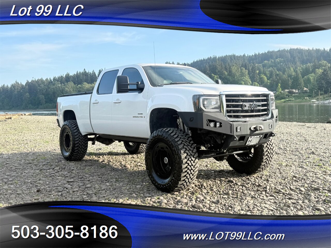 2009 GMC Sierra 2500HD SLT 141k LIFTED New 40 " Tires Duramax 6.6L Diesel  4x4 - Photo 4 - Milwaukie, OR 97267