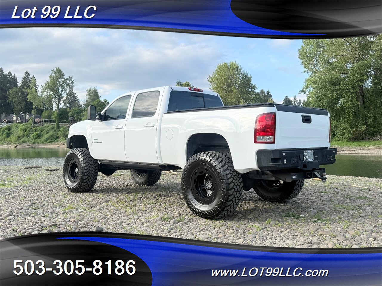 2009 GMC Sierra 2500HD SLT 141k LIFTED New 40 " Tires Duramax 6.6L Diesel  4x4 - Photo 8 - Milwaukie, OR 97267