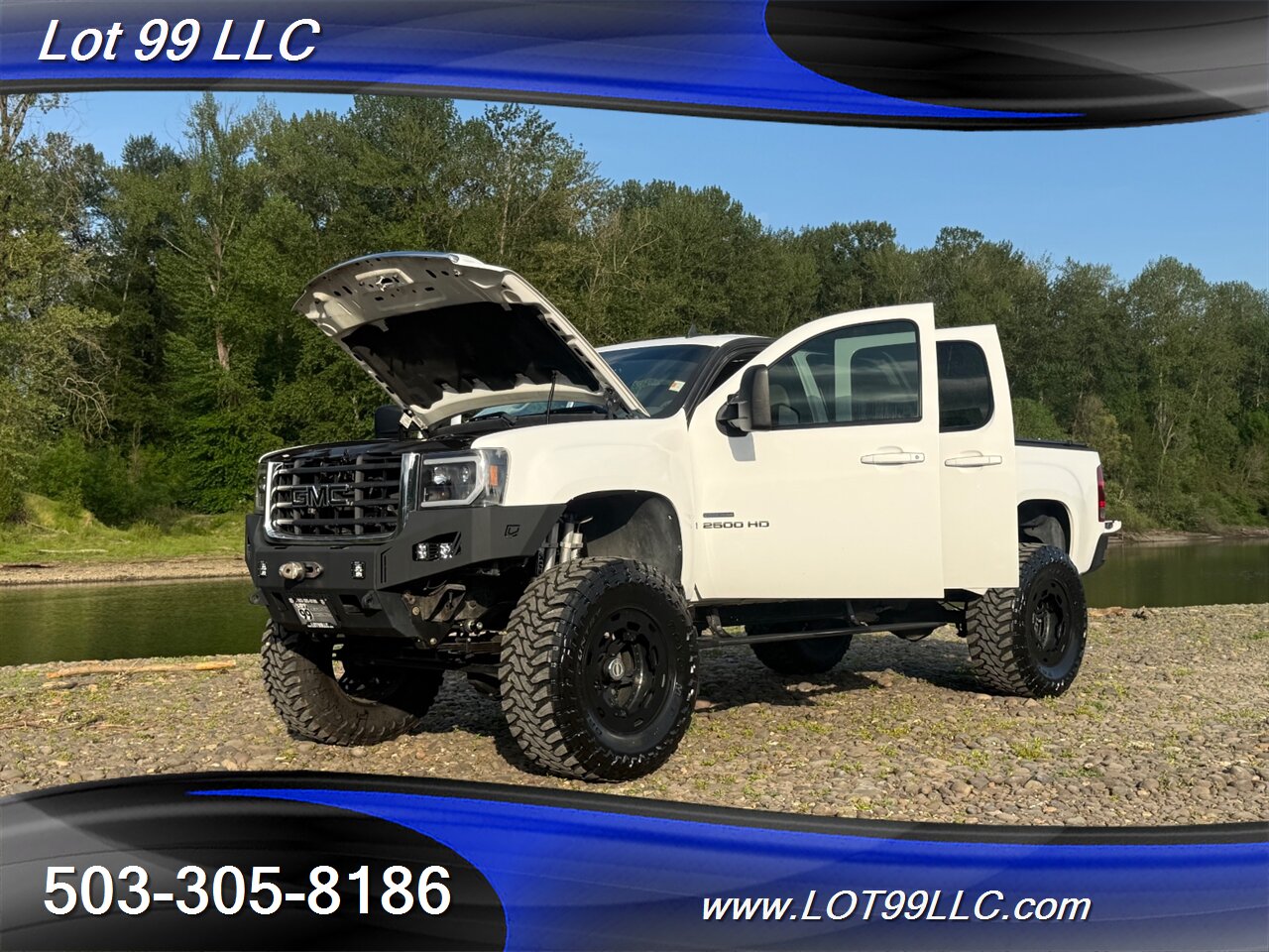 2009 GMC Sierra 2500HD SLT 141k LIFTED New 40 " Tires Duramax 6.6L Diesel  4x4 - Photo 26 - Milwaukie, OR 97267