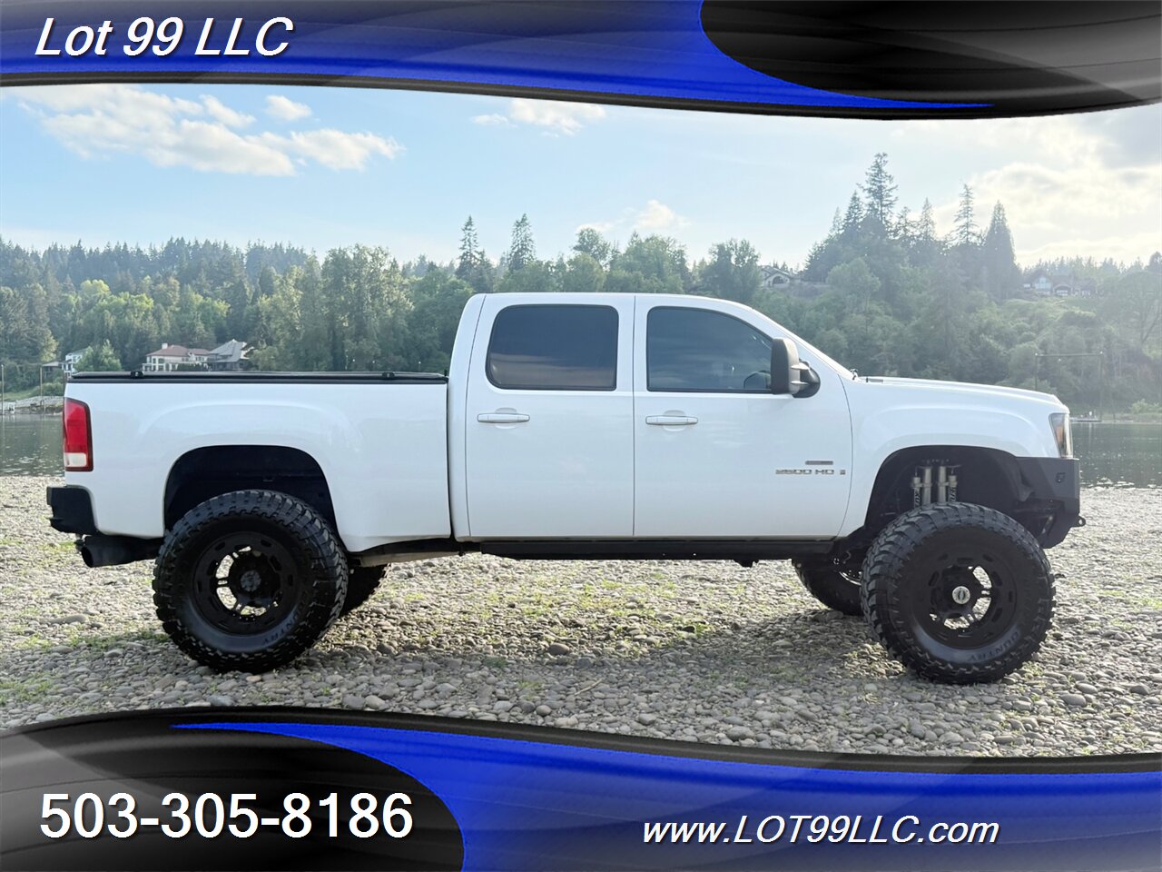 2009 GMC Sierra 2500HD SLT 141k LIFTED New 40 " Tires Duramax 6.6L Diesel  4x4 - Photo 5 - Milwaukie, OR 97267