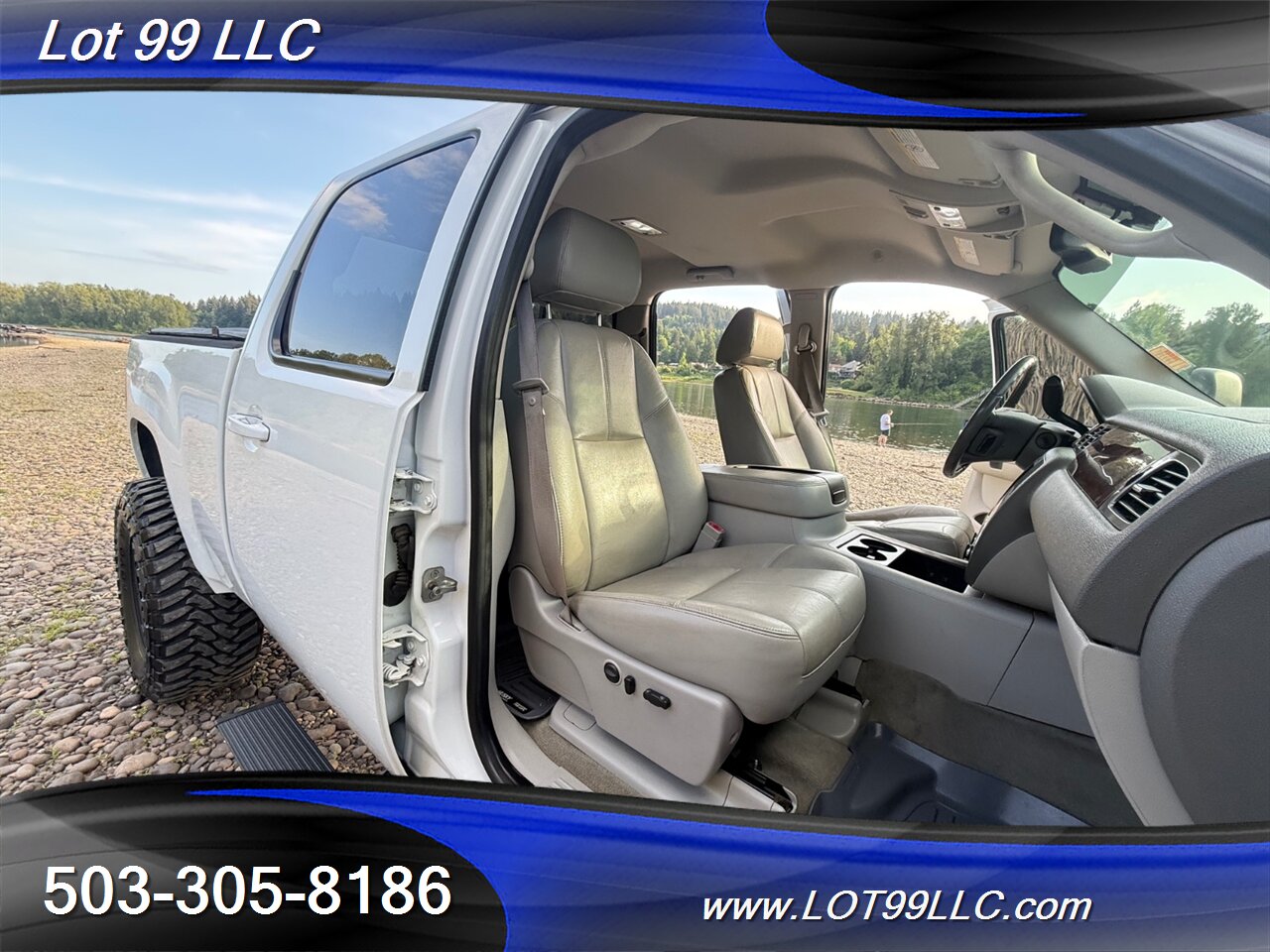 2009 GMC Sierra 2500HD SLT 141k LIFTED New 40 " Tires Duramax 6.6L Diesel  4x4 - Photo 16 - Milwaukie, OR 97267