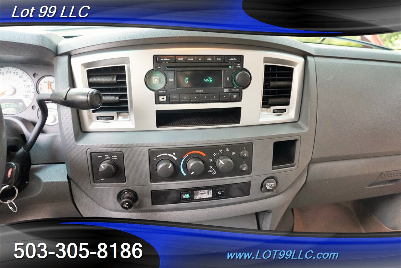 2008 Dodge Ram 2500 SLT 4X4 6.7L Cunmmins Diesel LONG BED Premium  Wheels Newer Tires 1 OWNER - Photo 18 - Milwaukie, OR 97267