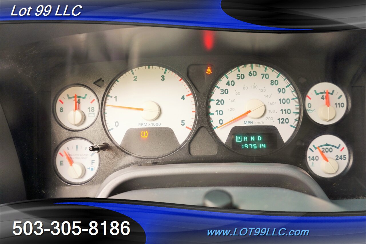 2008 Dodge Ram 2500 SLT 4X4 6.7L Cunmmins Diesel LONG BED Premium  Wheels Newer Tires 1 OWNER - Photo 23 - Milwaukie, OR 97267