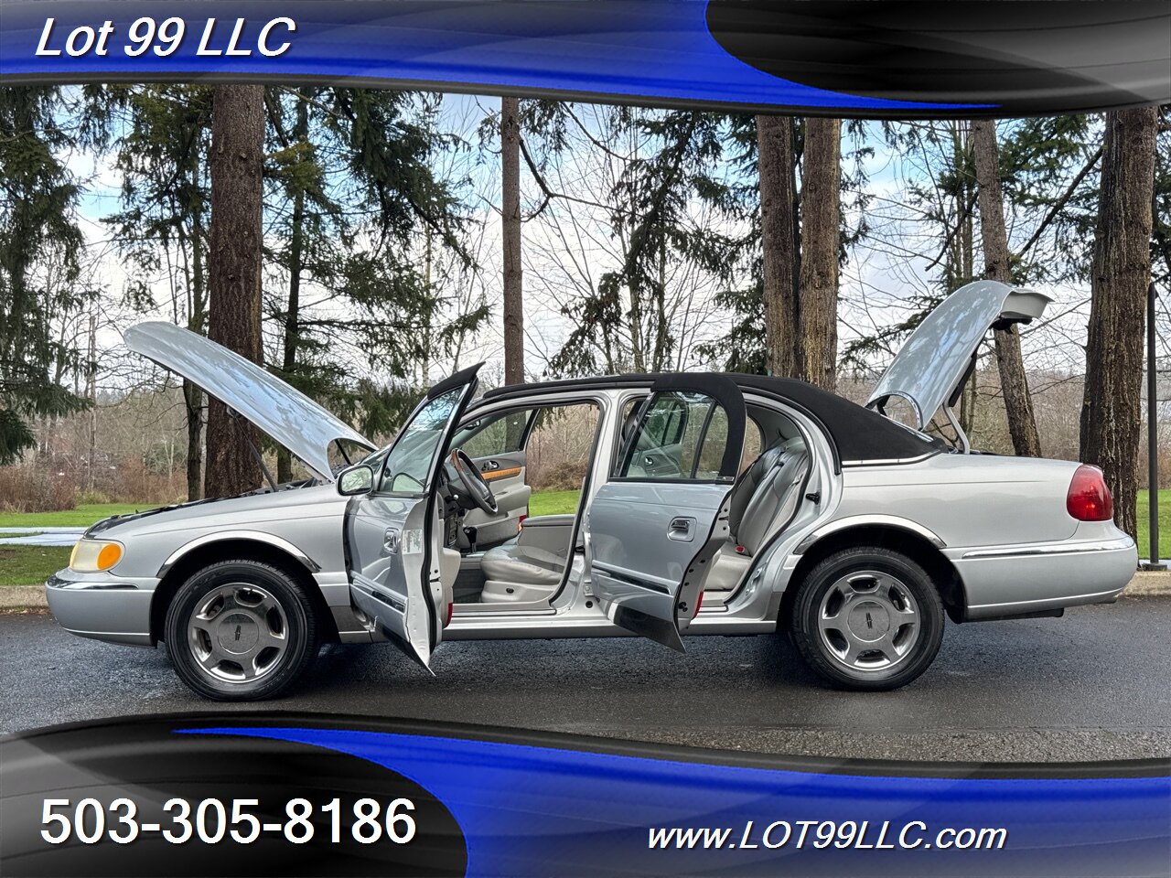 2001 Lincoln Continental 1-Owner 123k Phantom Top Heated Leather Moon Roof   - Photo 20 - Milwaukie, OR 97267