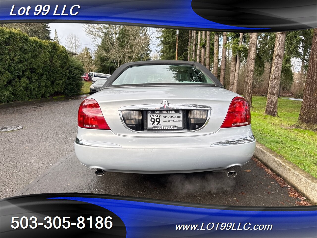 2001 Lincoln Continental 1-Owner 123k Phantom Top Heated Leather Moon Roof   - Photo 7 - Milwaukie, OR 97267