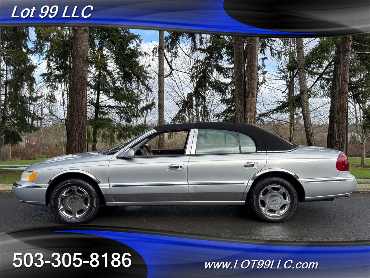 2001 Lincoln Continental 1-Owner 123k Phantom Top Heated Leather Moon Roof   - Photo 1 - Milwaukie, OR 97267