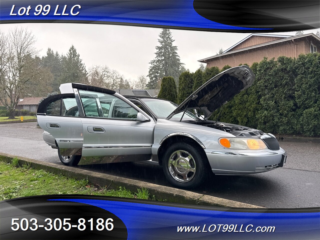 2001 Lincoln Continental 1-Owner 123k Phantom Top Heated Leather Moon Roof   - Photo 37 - Milwaukie, OR 97267