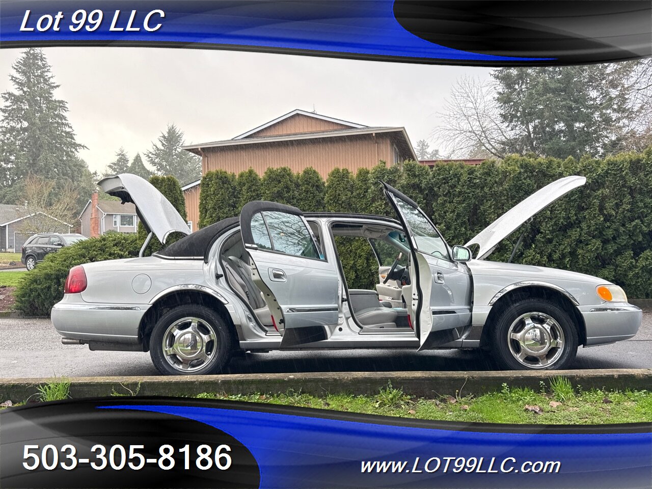 2001 Lincoln Continental 1-Owner 123k Phantom Top Heated Leather Moon Roof   - Photo 21 - Milwaukie, OR 97267