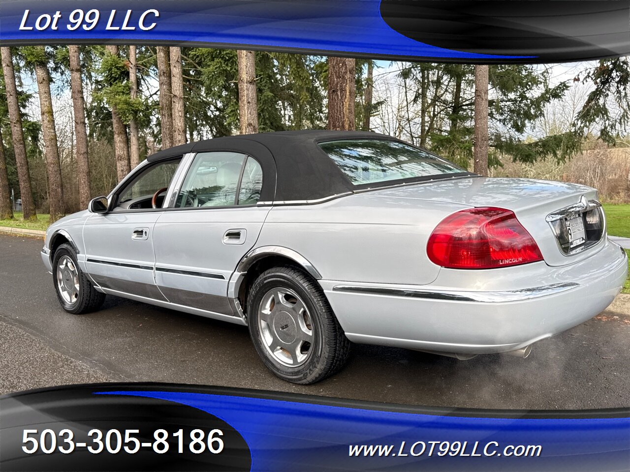 2001 Lincoln Continental 1-Owner 123k Phantom Top Heated Leather Moon Roof   - Photo 8 - Milwaukie, OR 97267