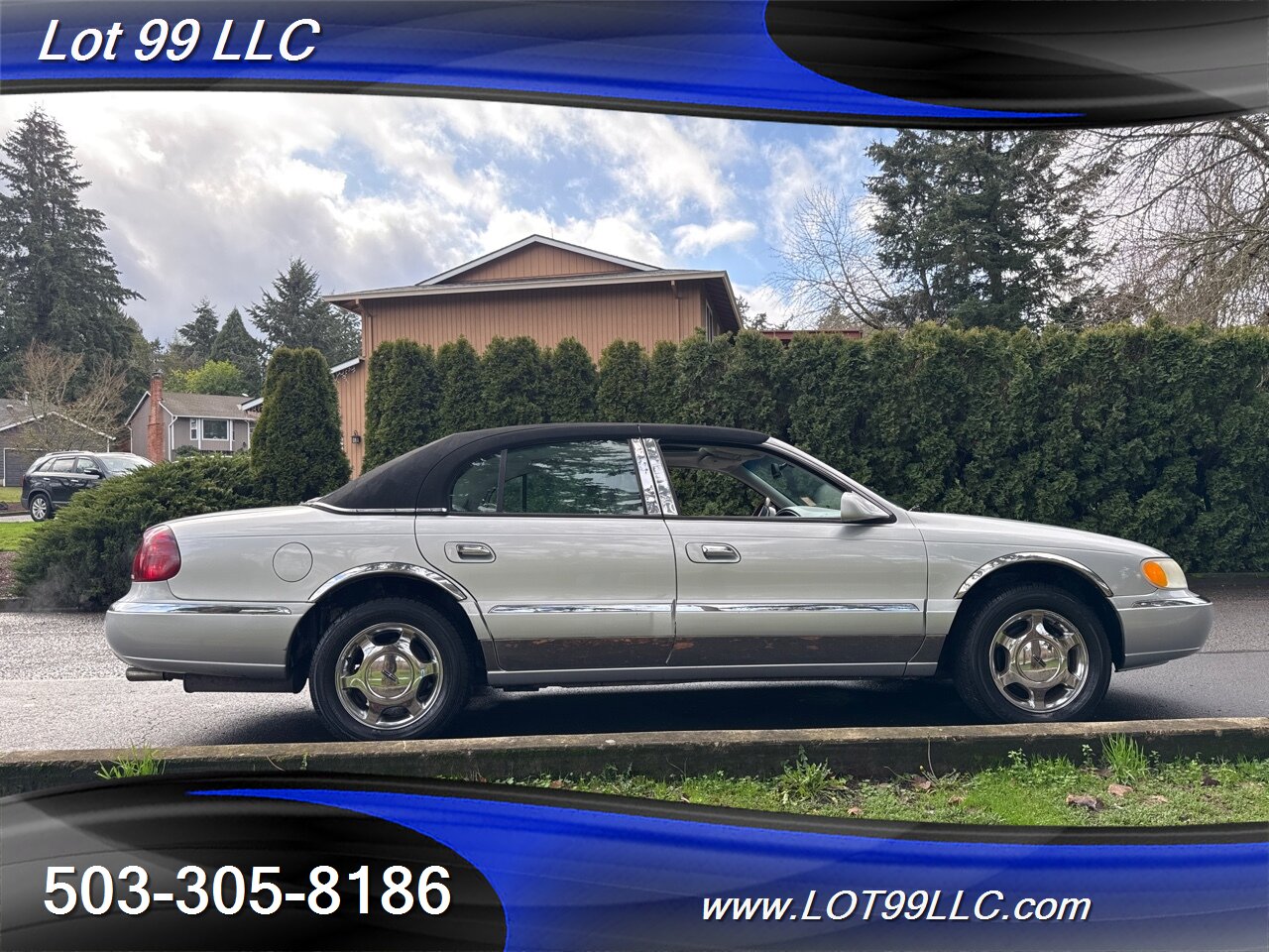 2001 Lincoln Continental 1-Owner 123k Phantom Top Heated Leather Moon Roof   - Photo 5 - Milwaukie, OR 97267