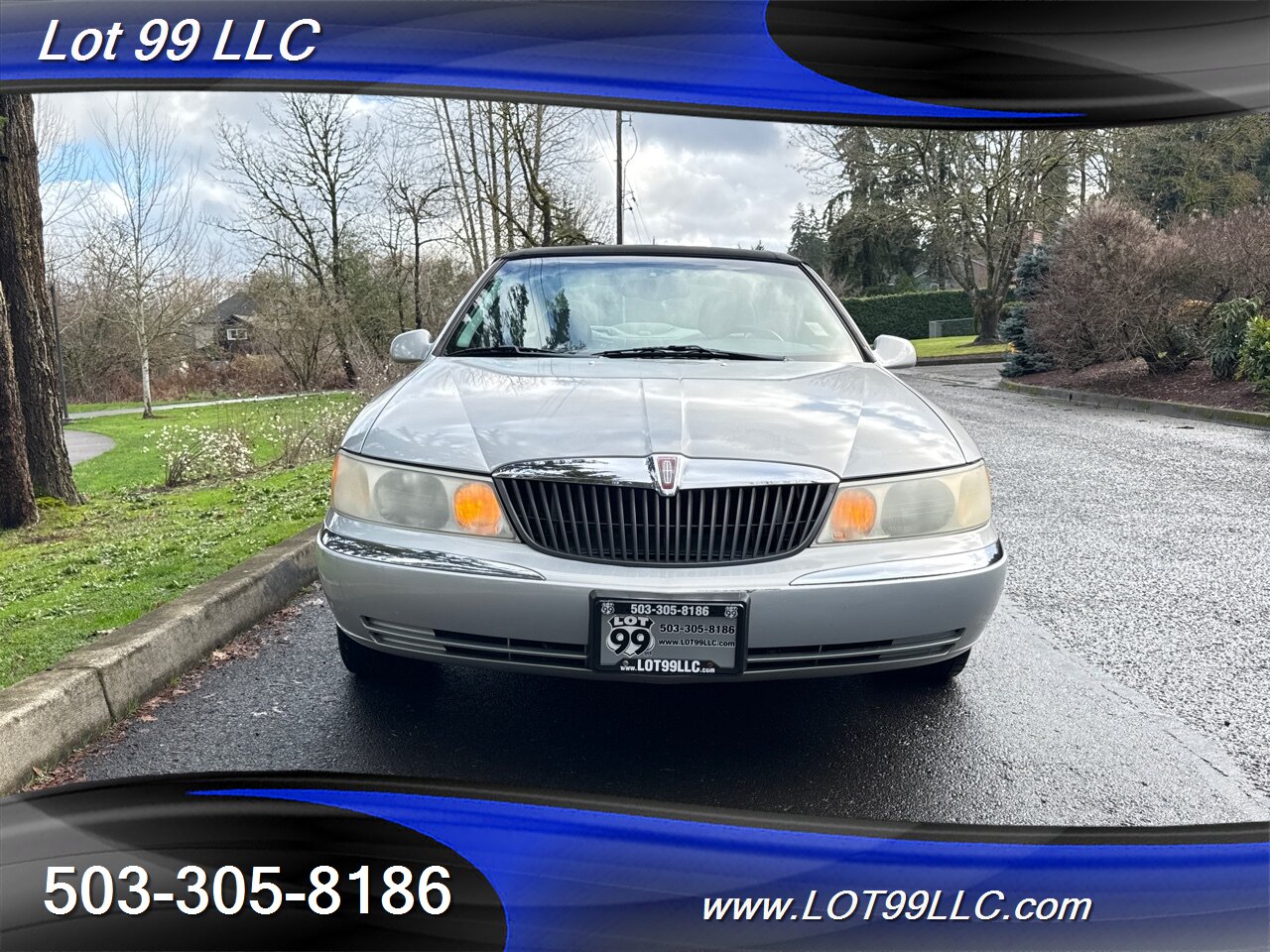 2001 Lincoln Continental 1-Owner 123k Phantom Top Heated Leather Moon Roof   - Photo 3 - Milwaukie, OR 97267