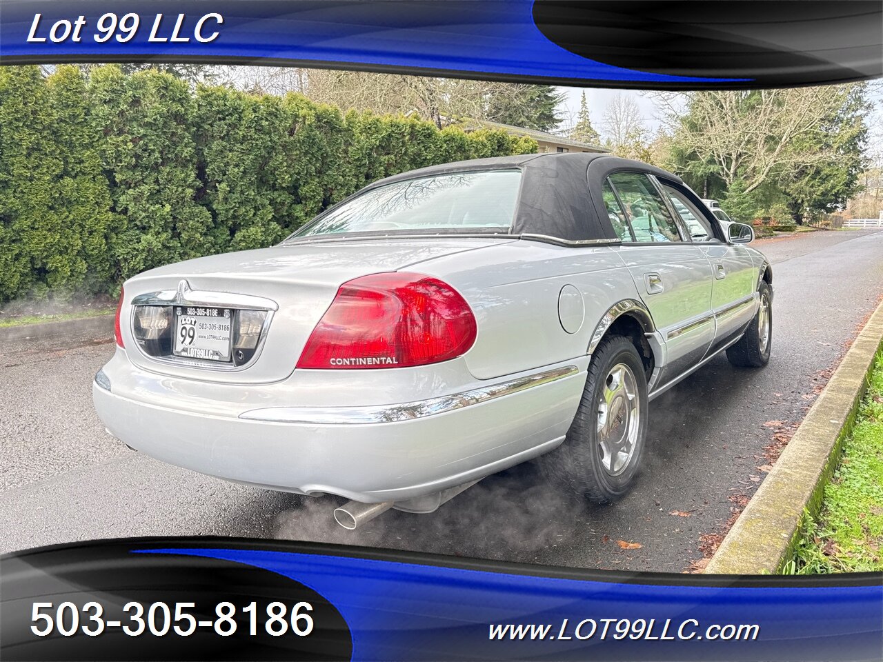 2001 Lincoln Continental 1-Owner 123k Phantom Top Heated Leather Moon Roof   - Photo 6 - Milwaukie, OR 97267