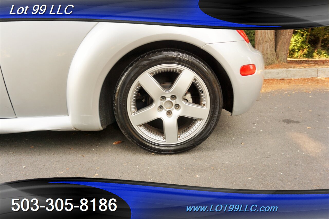 2002 Volkswagen Beetle Sport 1.8L TURBO 5 Speed Manual Moon Leather   - Photo 30 - Milwaukie, OR 97267