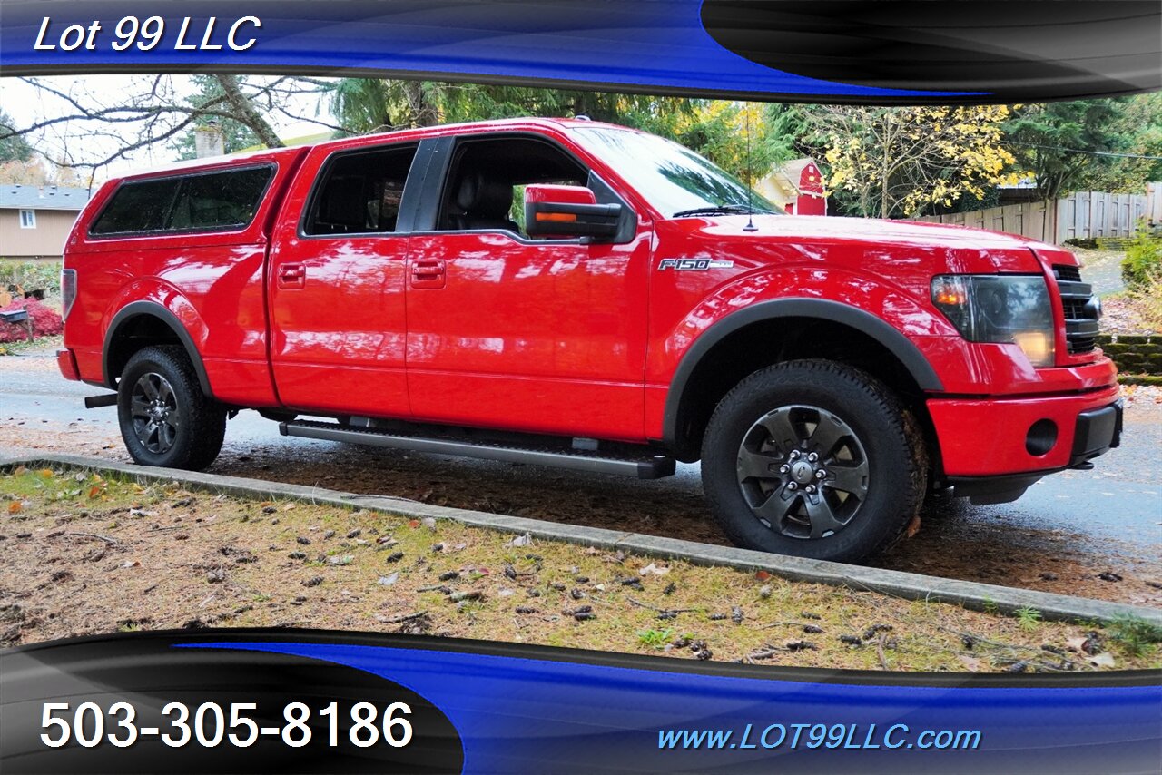 2014 Ford F-150 FX4 4X4 V8 5.0L Heated AC Leather GPS Canopy 6FT   - Photo 7 - Milwaukie, OR 97267