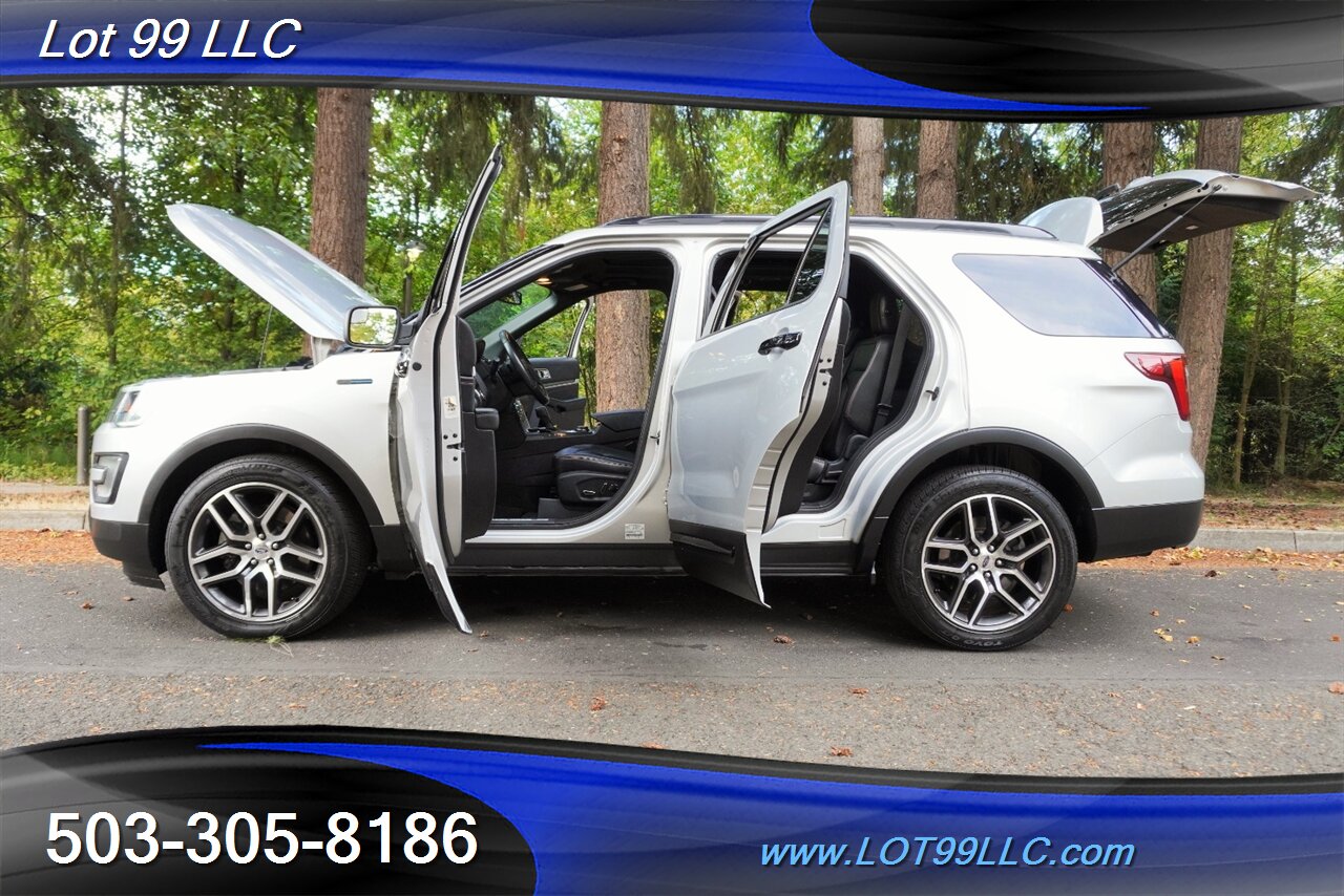 2016 Ford Explorer Sport AWD Only 75K 3.5L ECOBOOST Heated Leather  Pano Roof 3 ROW Seating Newer Tires - Photo 29 - Milwaukie, OR 97267