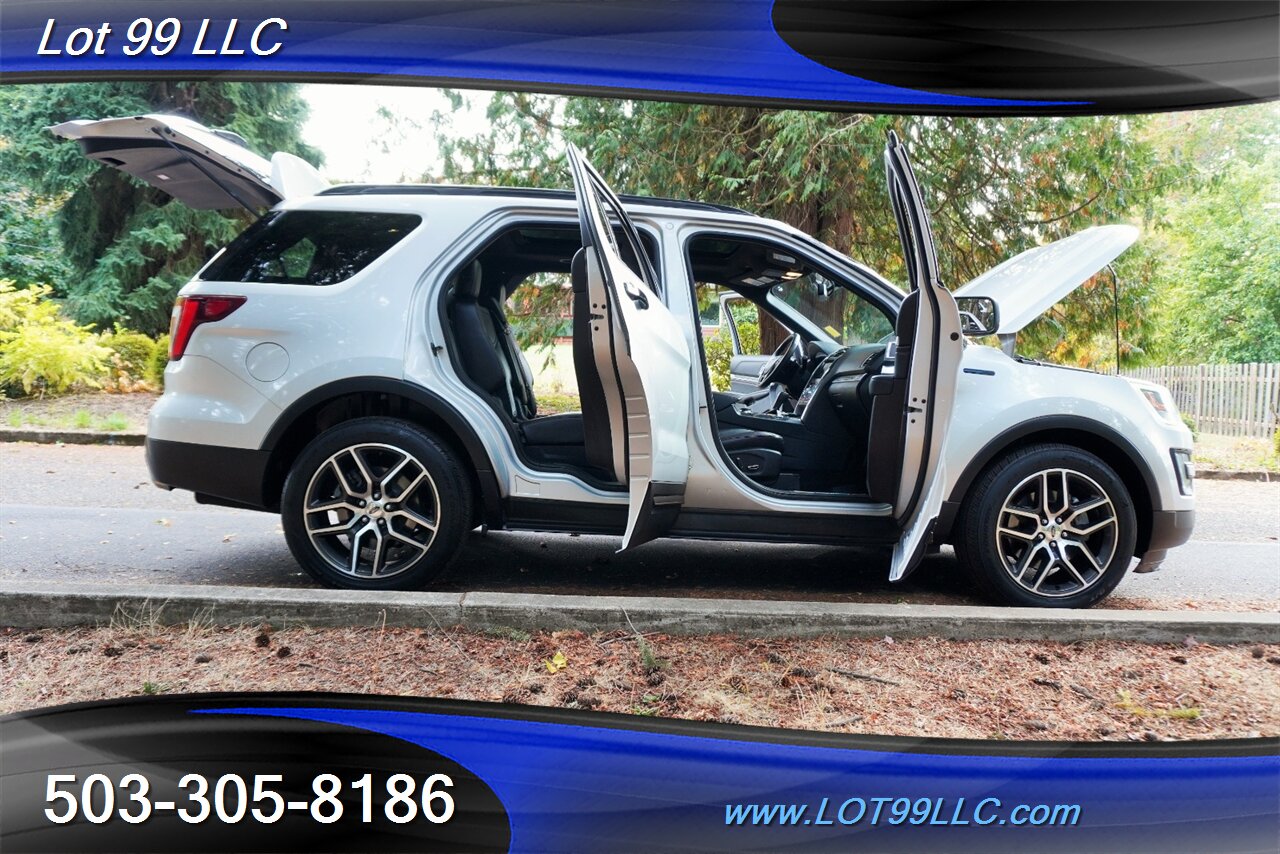 2016 Ford Explorer Sport AWD Only 75K 3.5L ECOBOOST Heated Leather  Pano Roof 3 ROW Seating Newer Tires - Photo 31 - Milwaukie, OR 97267