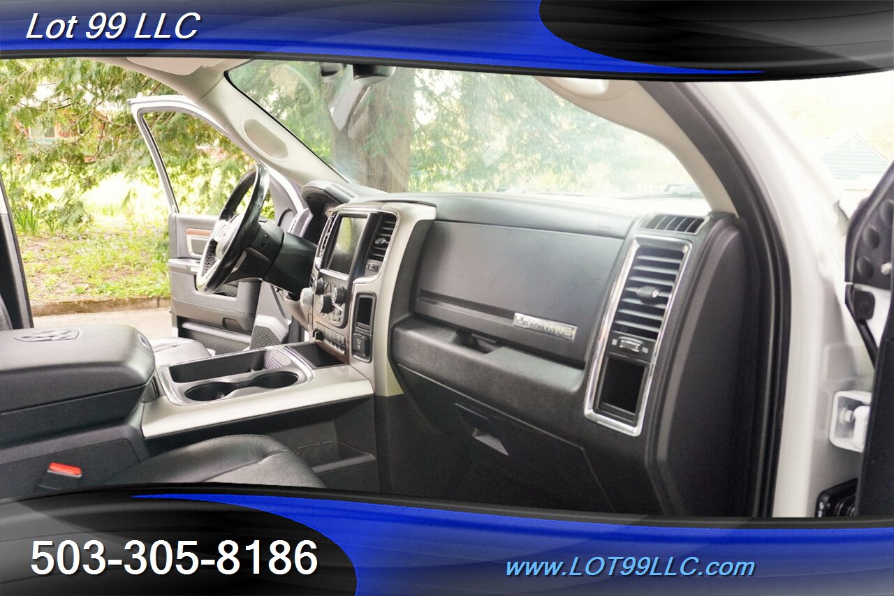 2017 RAM 1500 Laramie 4X4 3.0L ECODIESEL Heated Leather Seats Chrome Wheels Newer Tires Folding Running Boards - Photo 18 - Milwaukie, OR 97267