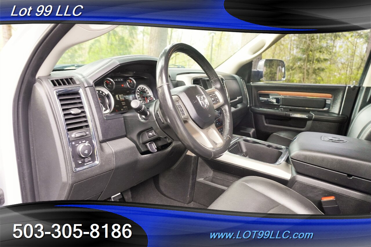 2017 RAM 1500 Laramie 4X4 3.0L ECODIESEL Heated Leather Seats Chrome Wheels Newer Tires Folding Running Boards - Photo 12 - Milwaukie, OR 97267