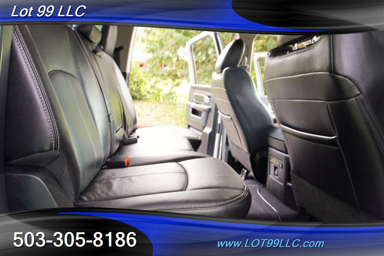 2017 RAM 1500 Laramie 4X4 3.0L ECODIESEL Heated Leather Seats Chrome Wheels Newer Tires Folding Running Boards - Photo 17 - Milwaukie, OR 97267