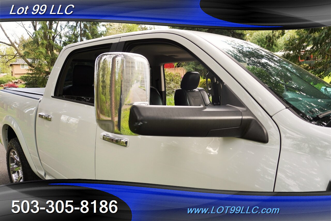 2017 RAM 1500 Laramie 4X4 3.0L ECODIESEL Heated Leather Seats Chrome Wheels Newer Tires Folding Running Boards - Photo 40 - Milwaukie, OR 97267