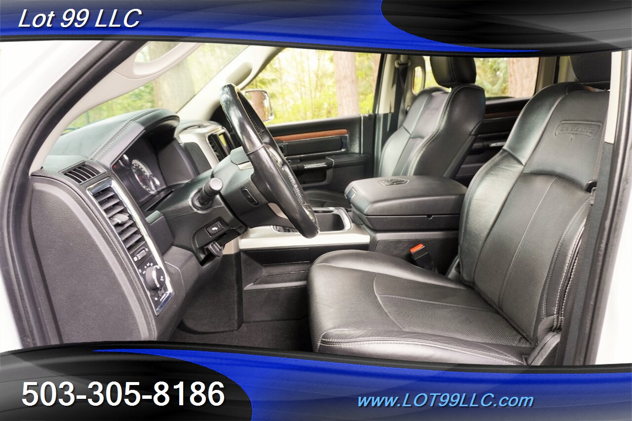 2017 RAM 1500 Laramie 4X4 3.0L ECODIESEL Heated Leather Seats Chrome Wheels Newer Tires Folding Running Boards - Photo 13 - Milwaukie, OR 97267