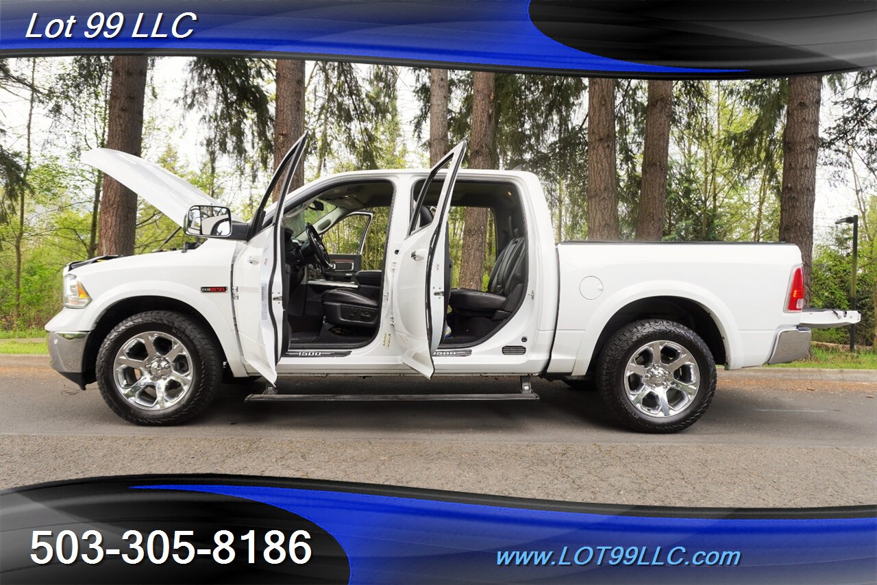 2017 RAM 1500 Laramie 4X4 3.0L ECODIESEL Heated Leather Seats Chrome Wheels Newer Tires Folding Running Boards - Photo 26 - Milwaukie, OR 97267