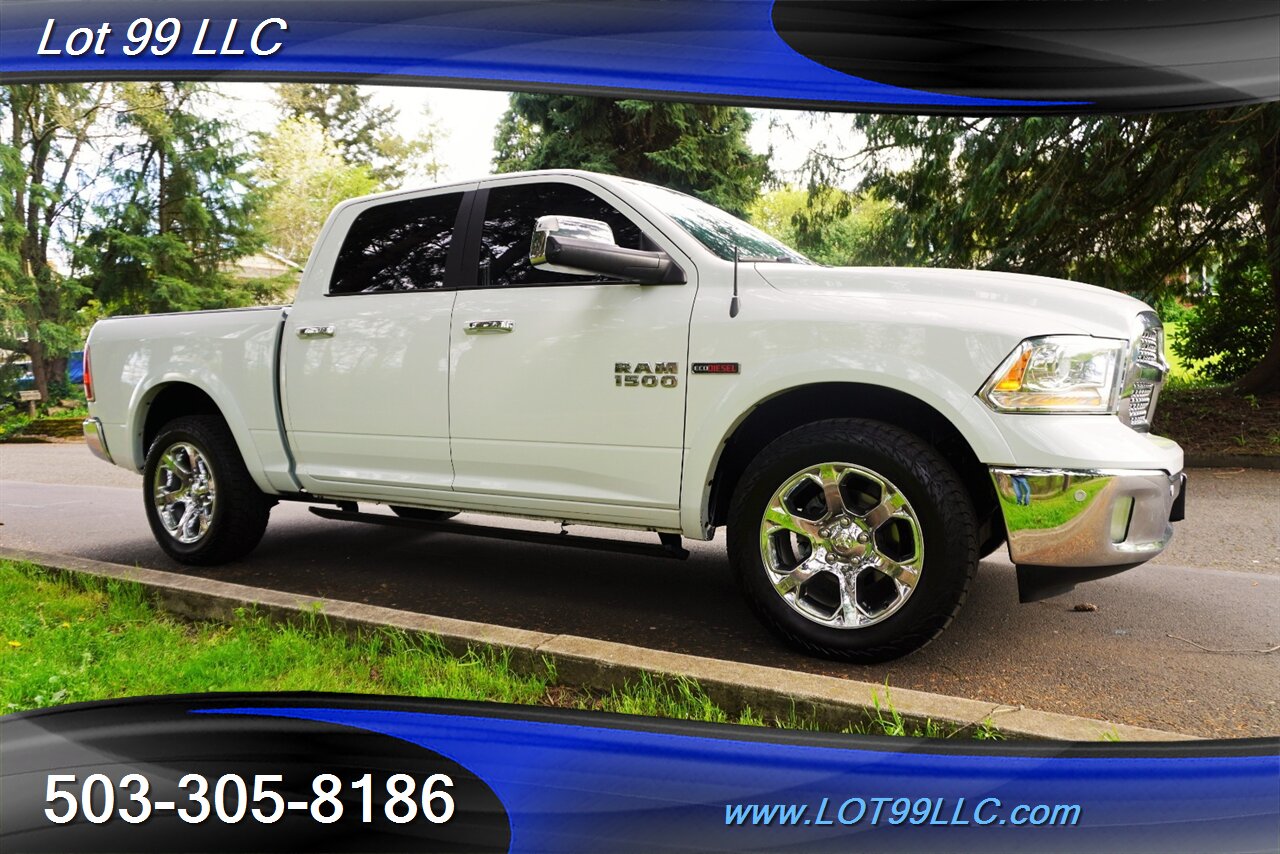 2017 RAM 1500 Laramie 4X4 3.0L ECODIESEL Heated Leather Seats Chrome Wheels Newer Tires Folding Running Boards - Photo 7 - Milwaukie, OR 97267