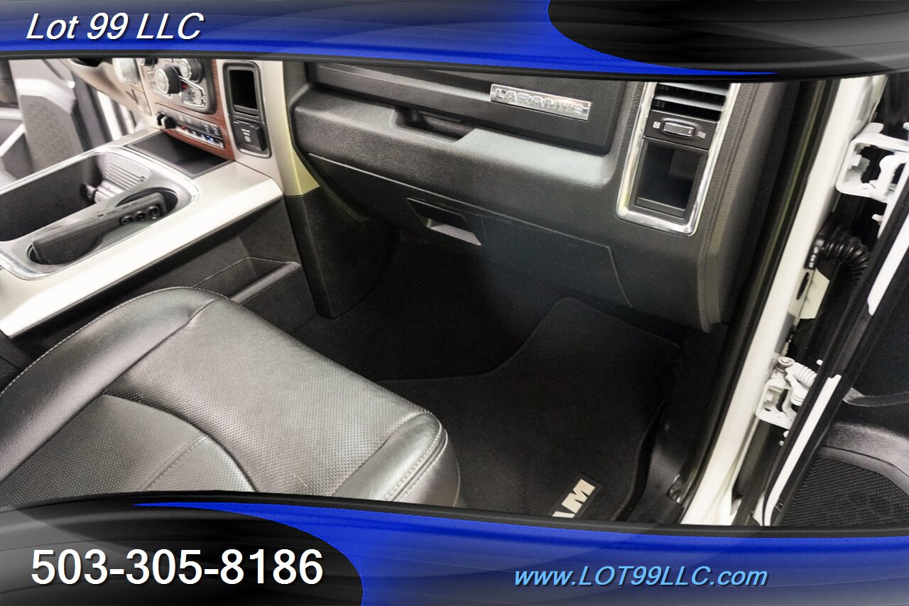 2017 RAM 1500 Laramie 4X4 3.0L ECODIESEL Heated Leather Seats Chrome Wheels Newer Tires Folding Running Boards - Photo 37 - Milwaukie, OR 97267