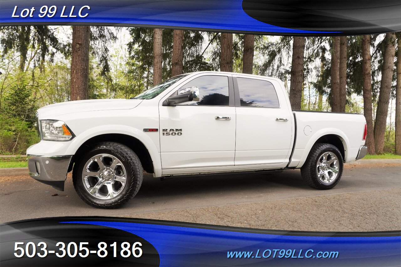 2017 RAM 1500 Laramie 4X4 3.0L ECODIESEL Heated Leather Seats Chrome Wheels Newer Tires Folding Running Boards - Photo 5 - Milwaukie, OR 97267