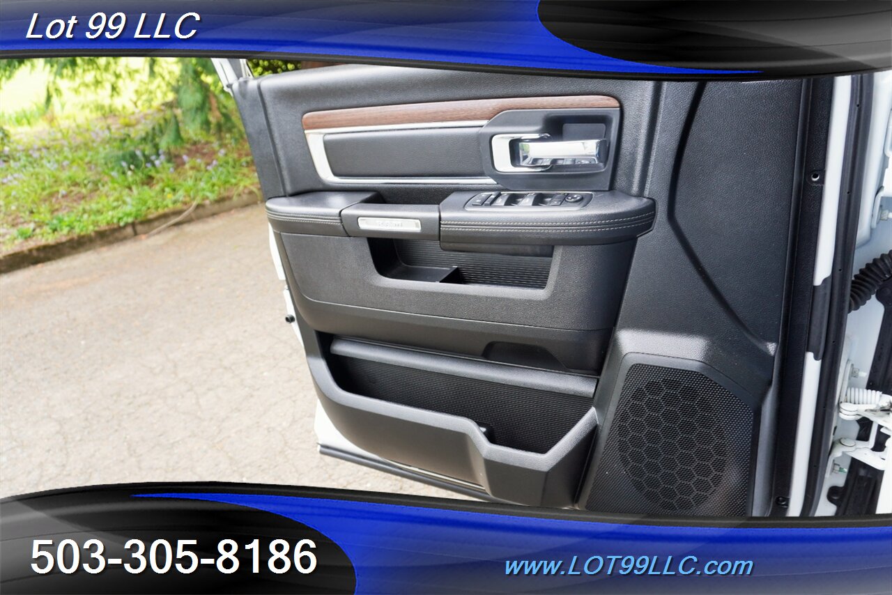 2017 RAM 1500 Laramie 4X4 3.0L ECODIESEL Heated Leather Seats Chrome Wheels Newer Tires Folding Running Boards - Photo 25 - Milwaukie, OR 97267