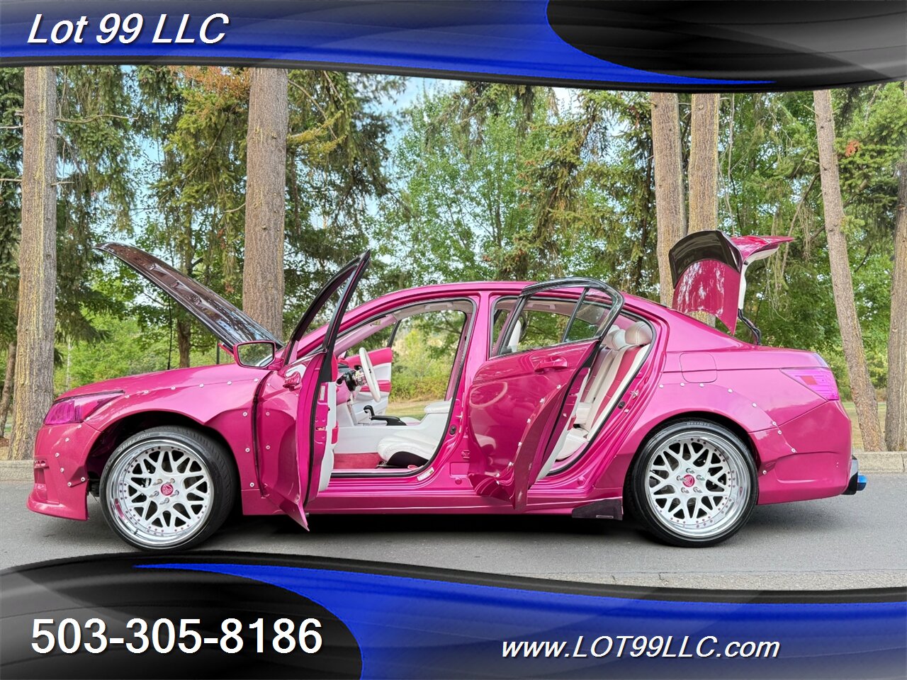 2011 Honda Accord LX 119k **PINK ** Wide Body Show Car - Photo 55 - Milwaukie, OR 97267