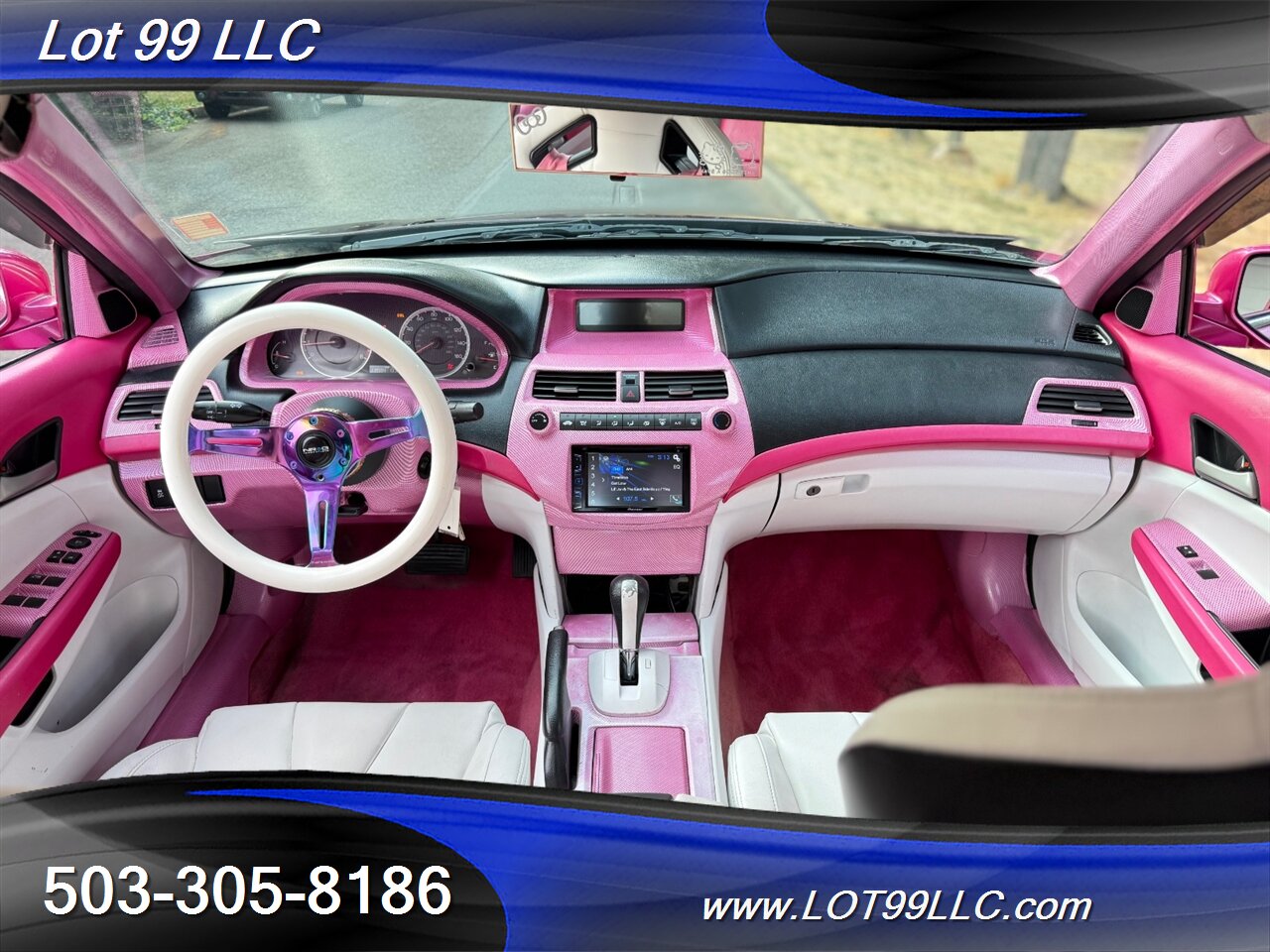 2011 Honda Accord LX 119k **PINK ** Wide Body Show Car - Photo 25 - Milwaukie, OR 97267
