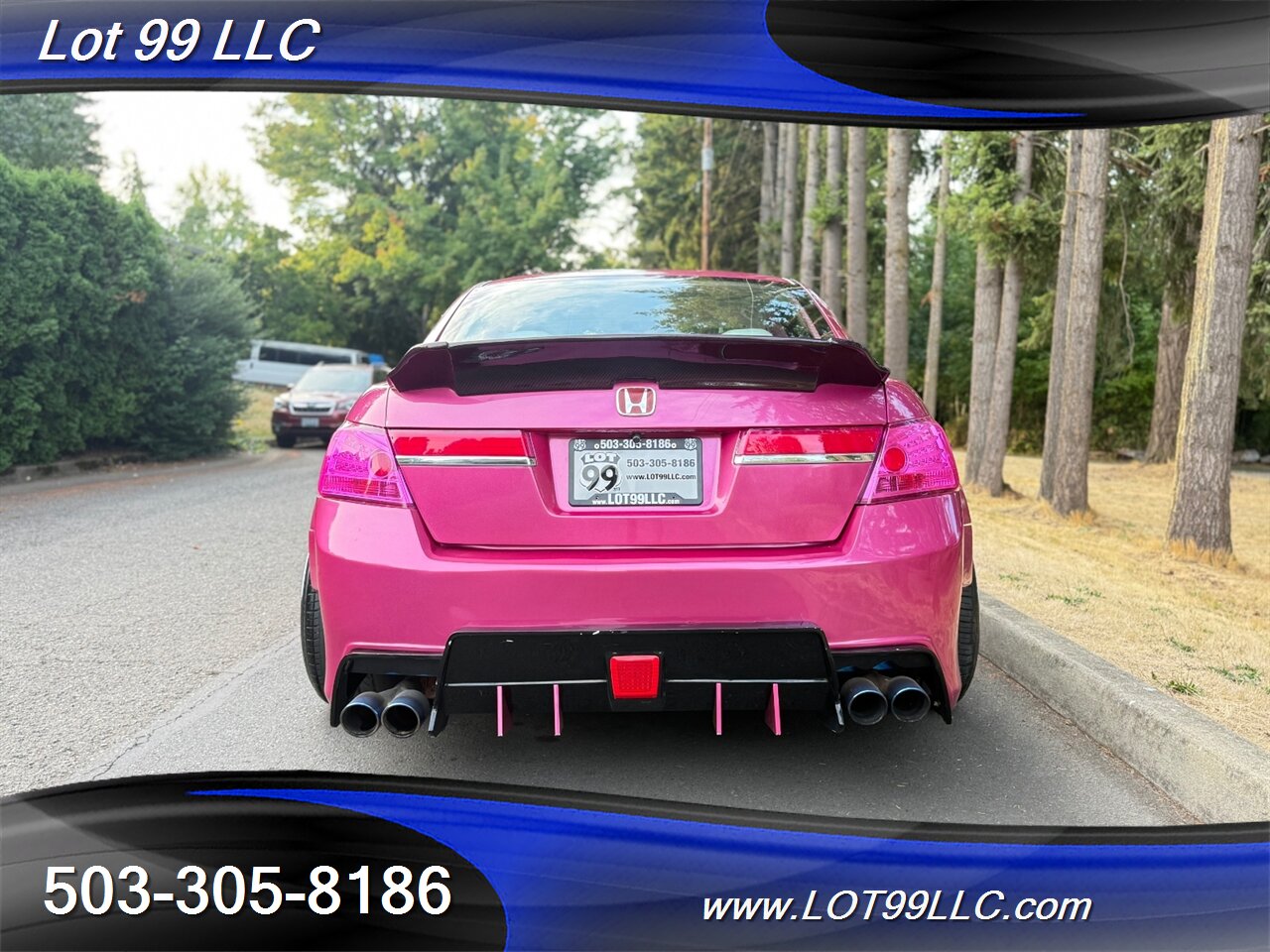 2011 Honda Accord LX 119k **PINK ** Wide Body Show Car - Photo 7 - Milwaukie, OR 97267