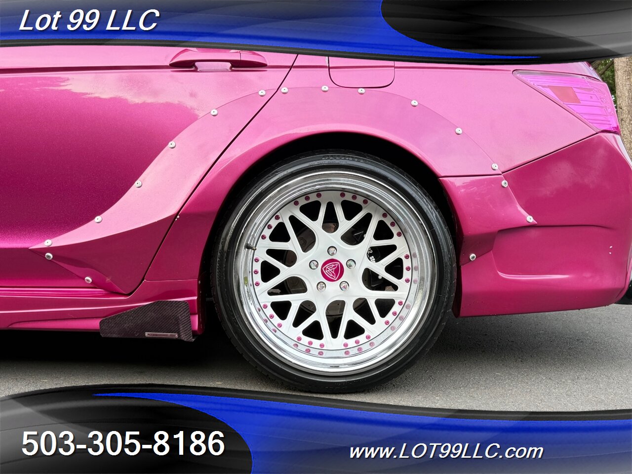2011 Honda Accord LX 119k **PINK ** Wide Body Show Car - Photo 78 - Milwaukie, OR 97267