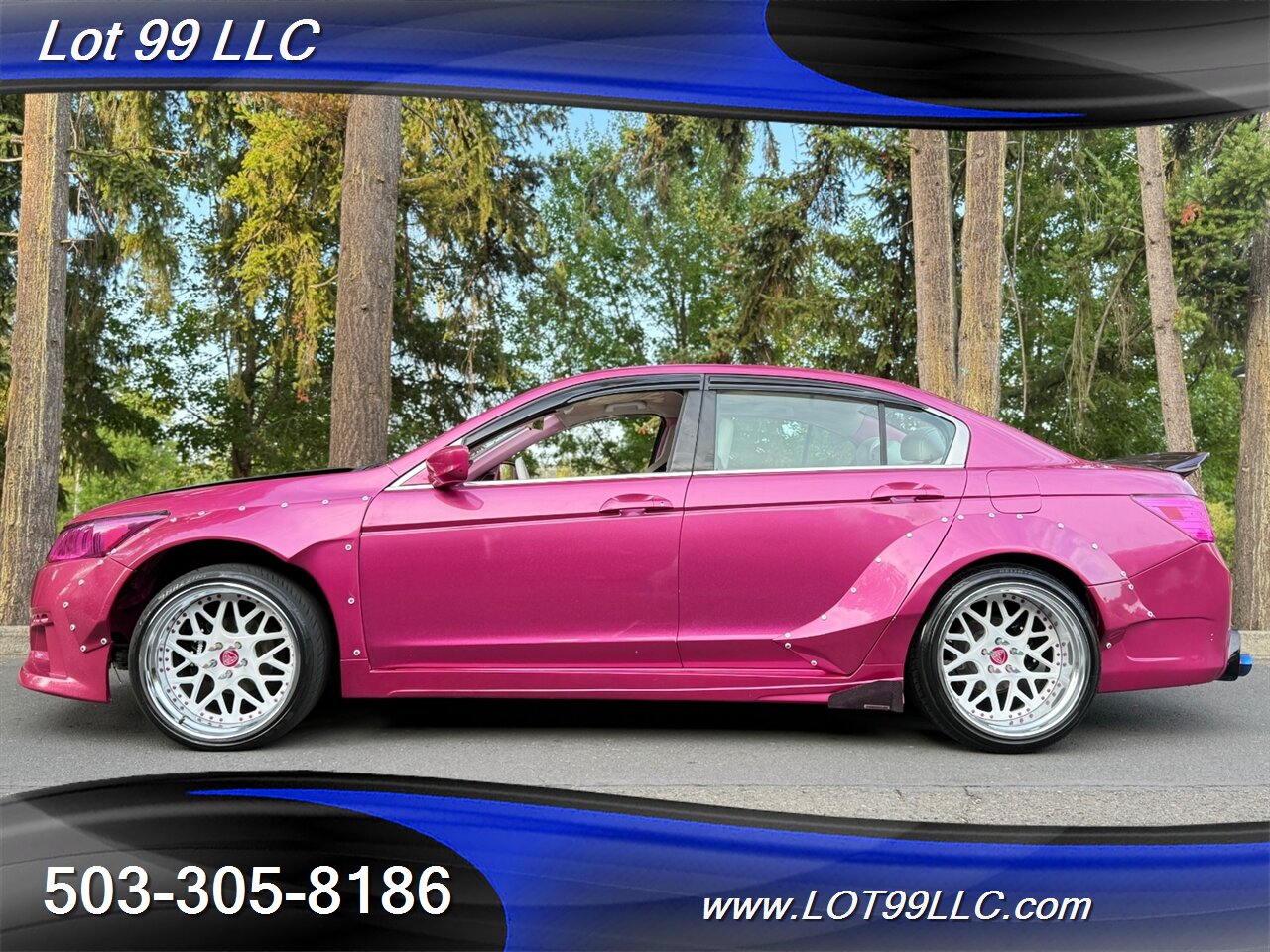 2011 Honda Accord LX 119k **PINK ** Wide Body Show Car - Photo 1 - Milwaukie, OR 97267