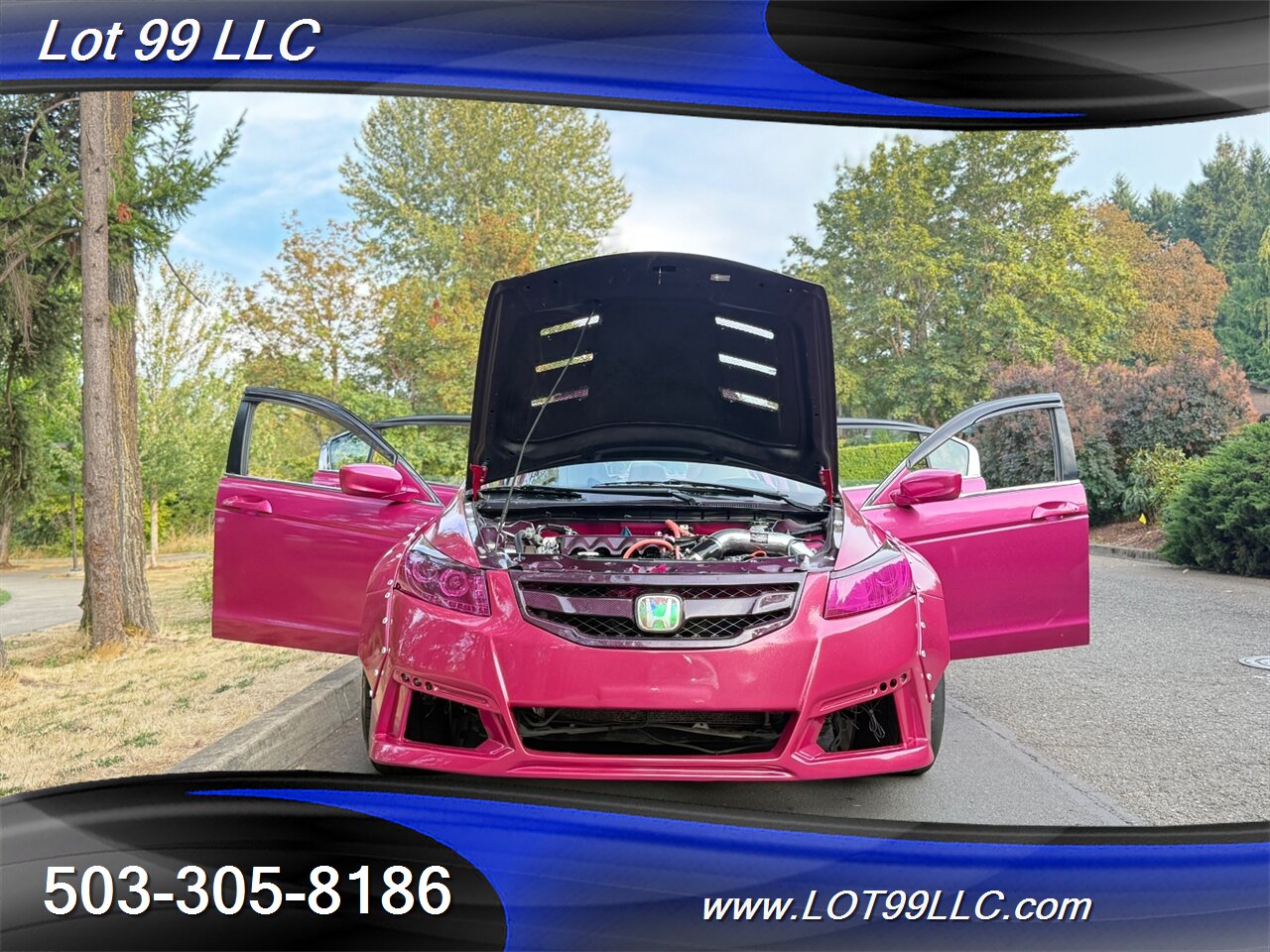 2011 Honda Accord LX 119k **PINK ** Wide Body Show Car - Photo 59 - Milwaukie, OR 97267