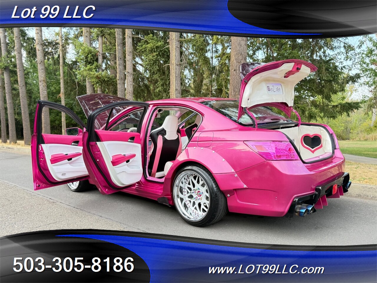 2011 Honda Accord LX 119k **PINK ** Wide Body Show Car - Photo 72 - Milwaukie, OR 97267