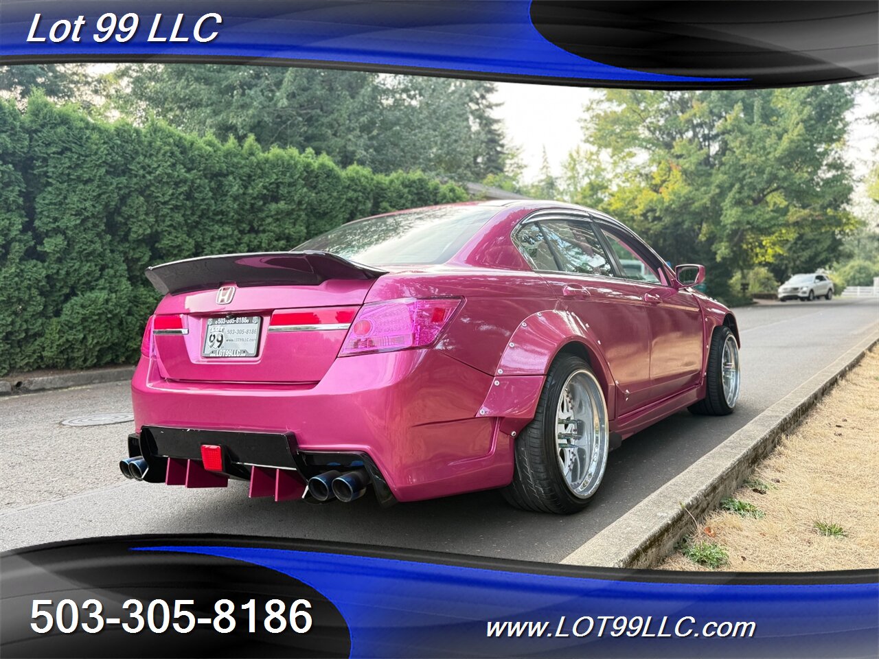 2011 Honda Accord LX 119k **PINK ** Wide Body Show Car - Photo 6 - Milwaukie, OR 97267