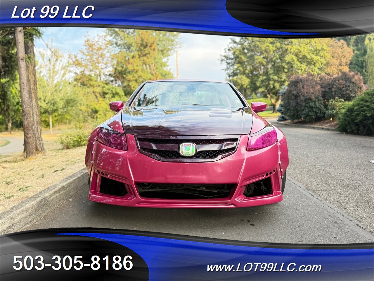 2011 Honda Accord LX 119k **PINK ** Wide Body Show Car - Photo 3 - Milwaukie, OR 97267