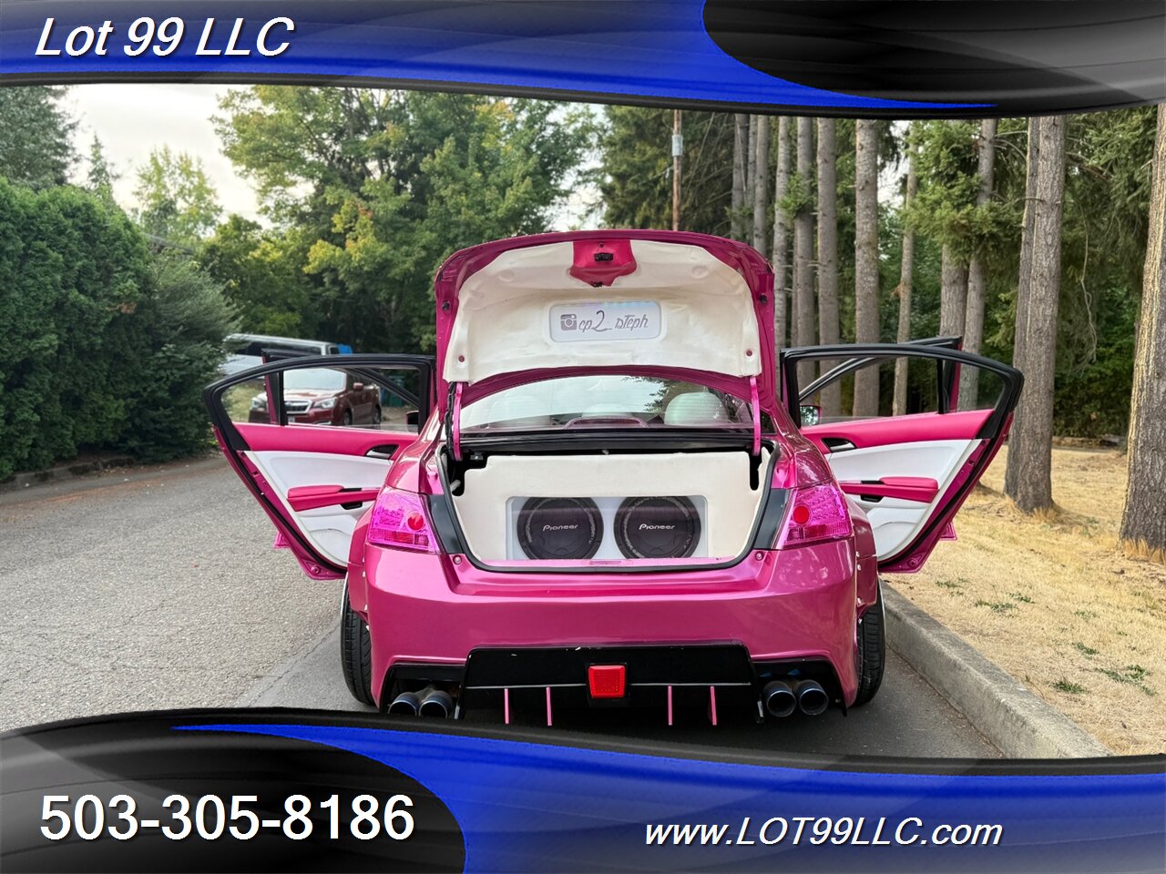 2011 Honda Accord LX 119k **PINK ** Wide Body Show Car - Photo 68 - Milwaukie, OR 97267