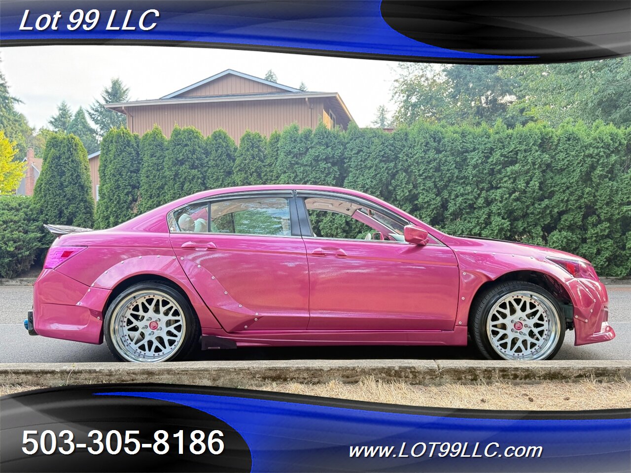 2011 Honda Accord LX 119k **PINK ** Wide Body Show Car - Photo 5 - Milwaukie, OR 97267