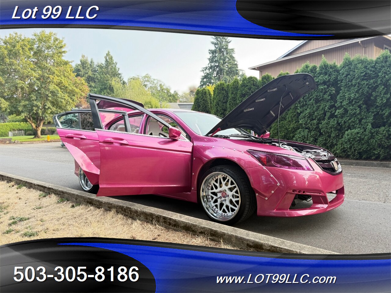 2011 Honda Accord LX 119k **PINK ** Wide Body Show Car - Photo 64 - Milwaukie, OR 97267