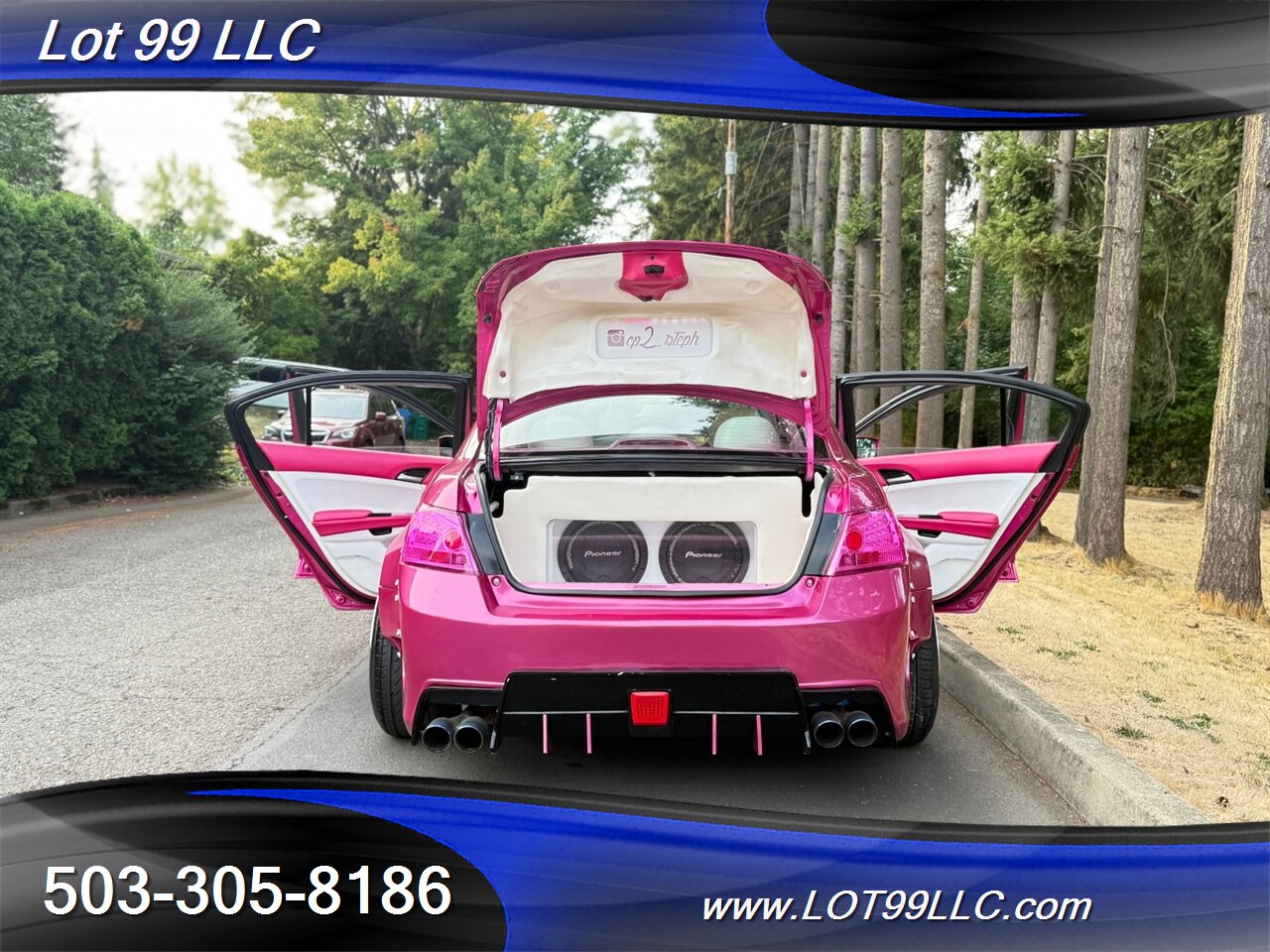 2011 Honda Accord LX 119k **PINK ** Wide Body Show Car - Photo 21 - Milwaukie, OR 97267