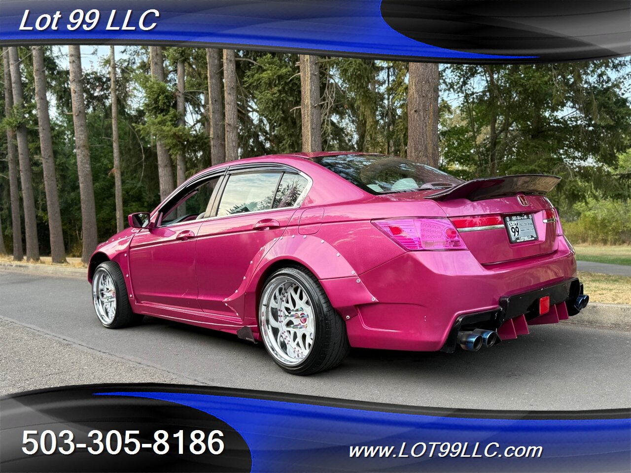 2011 Honda Accord LX 119k **PINK ** Wide Body Show Car - Photo 8 - Milwaukie, OR 97267