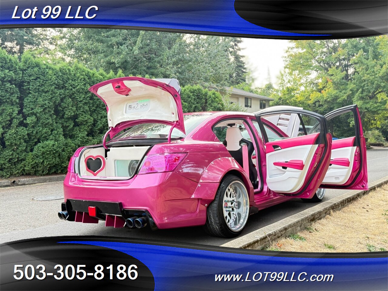 2011 Honda Accord LX 119k **PINK ** Wide Body Show Car - Photo 67 - Milwaukie, OR 97267