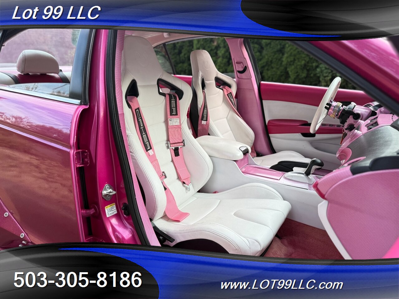 2011 Honda Accord LX 119k **PINK ** Wide Body Show Car - Photo 53 - Milwaukie, OR 97267