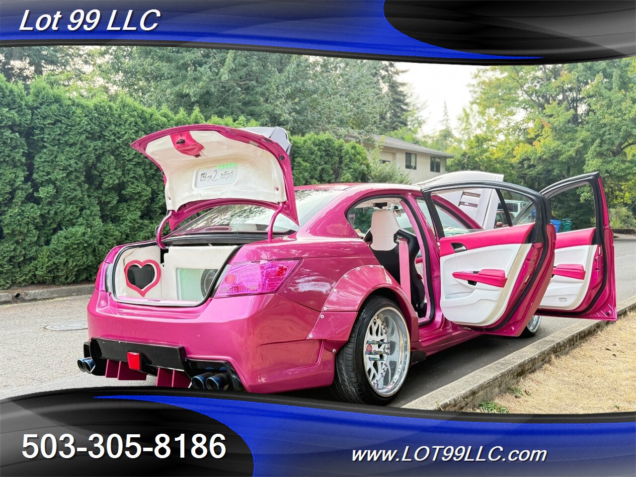 2011 Honda Accord LX 119k **PINK ** Wide Body Show Car - Photo 66 - Milwaukie, OR 97267